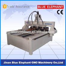 Nc estúdio Controle 4Axi Máquina De Gravura Em Madeira CNC Router 3D CNC Máquina com Alta Qualidade